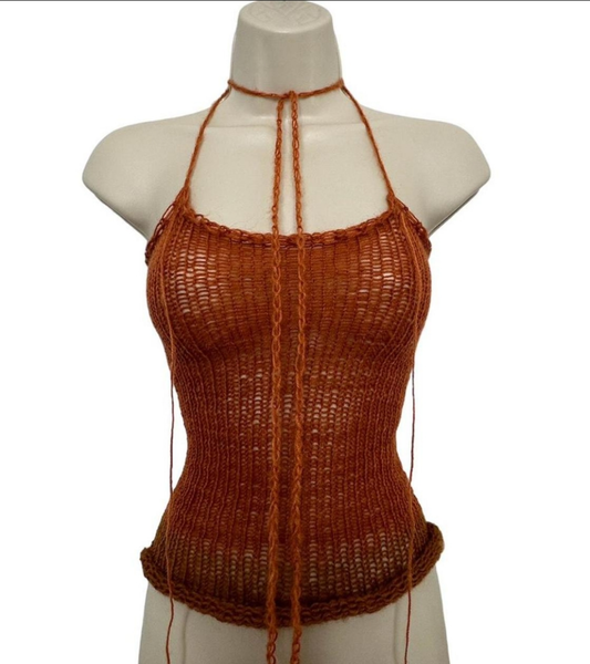 Lacy knitt top lace knitt top