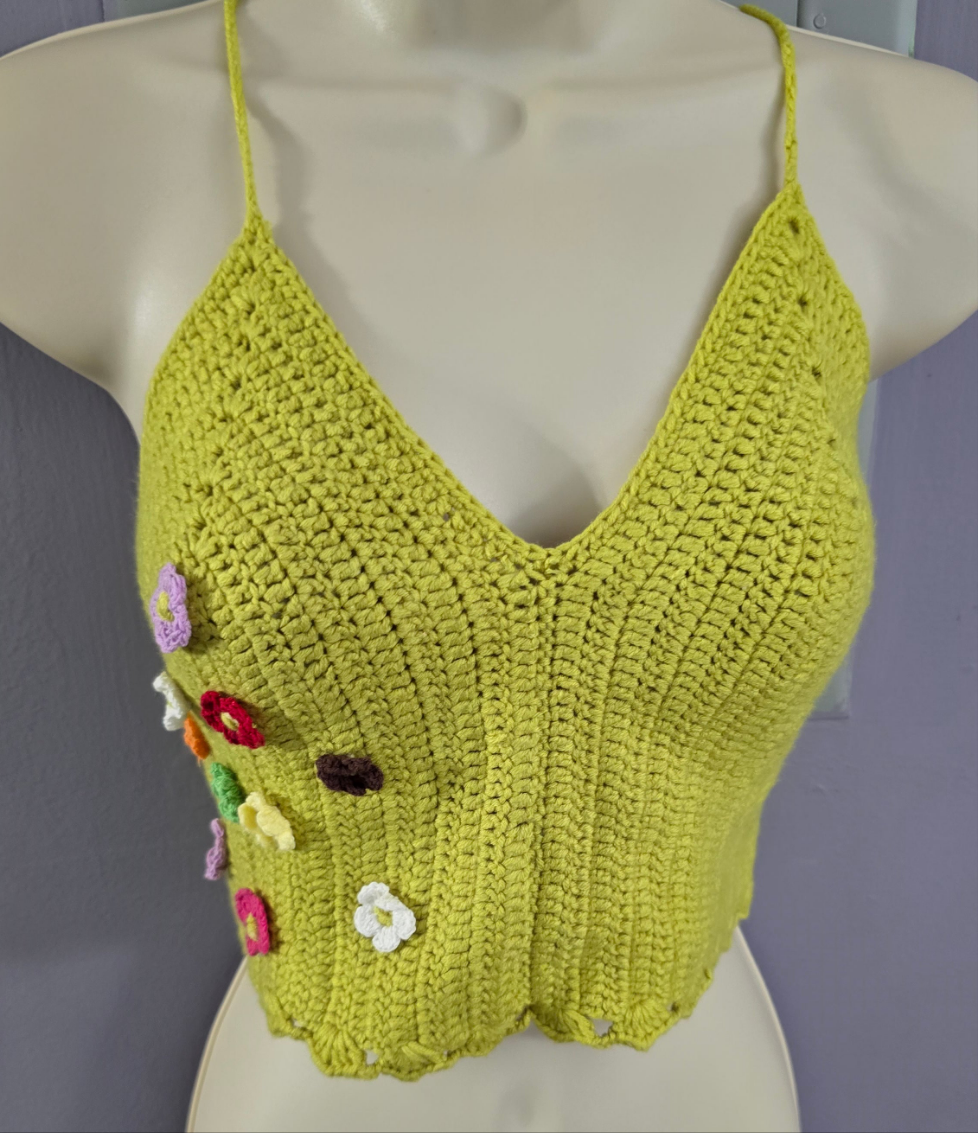 Haut de jardin au crochet taille M | Soldes taille M *