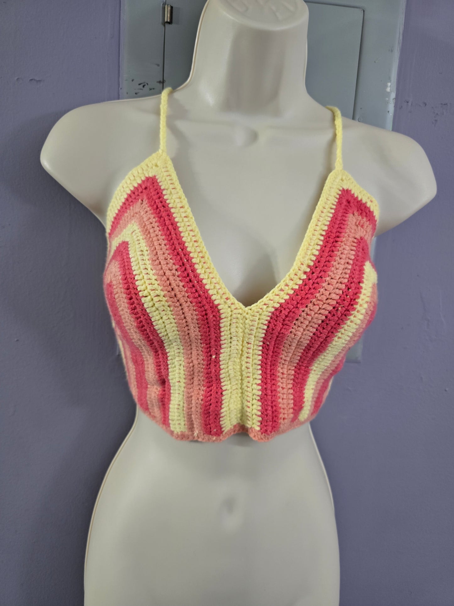 Top crochet Z taille M | Soldes taille M *